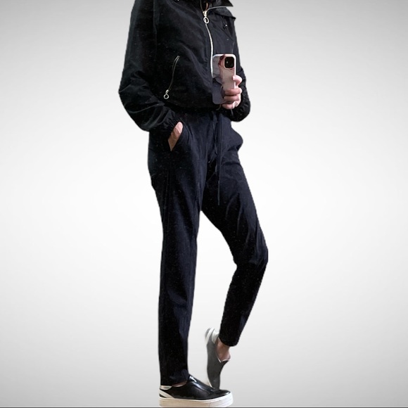 Cambio Animal Print Jogger With Front Seams 34 - Picture 2 of 9